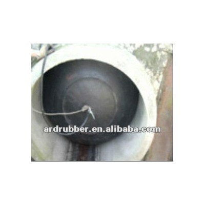 airbag used as formwork in construction of pipe culverts