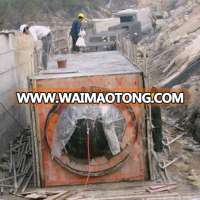 with various shape of inflatable concrete formwork