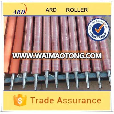 Standard rubber roller for woodworking machinery export to Brazil