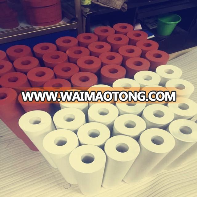 High temperature silicon rubber roller